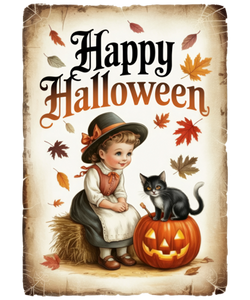 5 Crazy Ladies Stickers - Halloween Sentiments