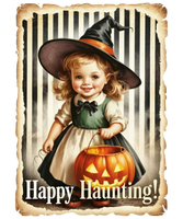 5 Crazy Ladies Stickers - Halloween Sentiments
