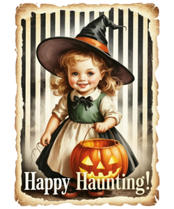 5 Crazy Ladies Stickers - Halloween Sentiments