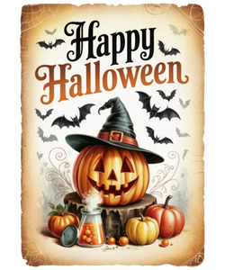 5 Crazy Ladies Stickers - Halloween Sentiments
