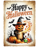 5 Crazy Ladies Stickers - Halloween Sentiments
