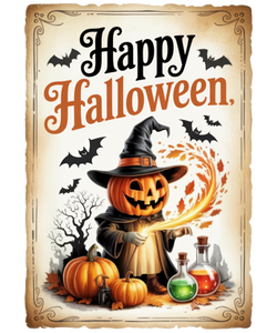 5 Crazy Ladies Stickers - Halloween Sentiments