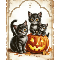 5 Crazy Ladies Stickers - Halloween Sentiments