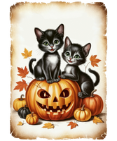 5 Crazy Ladies Stickers - Halloween Sentiments
