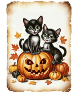 5 Crazy Ladies Stickers - Halloween Sentiments