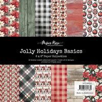 Paper Rose Paper Collection 6x6 - Jolly Holidays Basics
