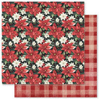 Paper Rose Jolly Holidays Basics 12"x12 Patterned Paper F