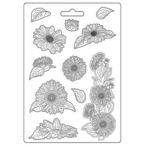 Stamperia Mould - Sunflower Art