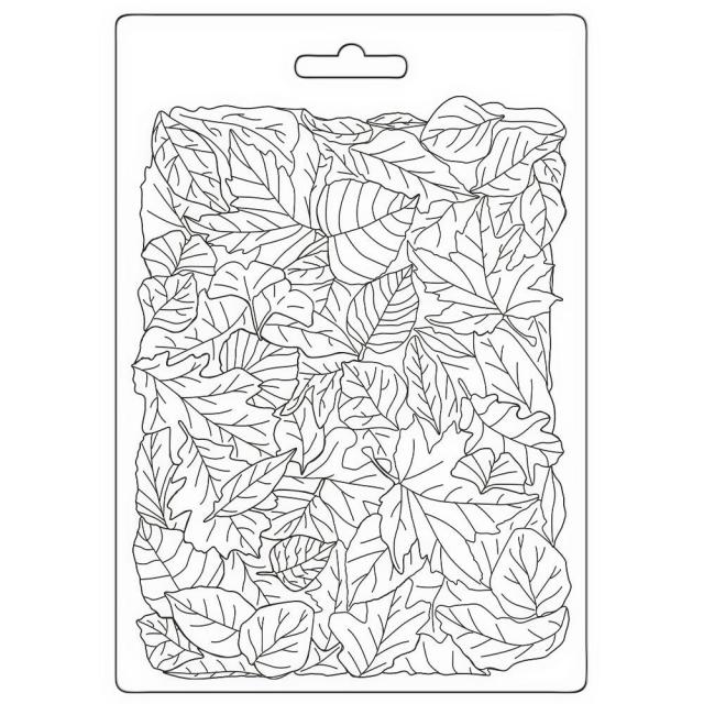 Stamperia Mould A5 - Woodland: Leaves Pattern