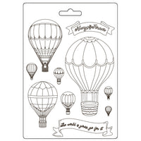 Stamperia Soft Mould A5 - Timeless - Balloons
