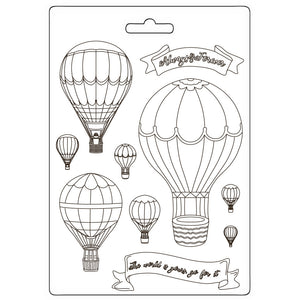 Stamperia Soft Mould A5 - Timeless - Balloons