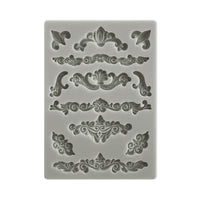 Stamperia Silicon Mould A6 - Sunflower Art: Corners & Embellishments