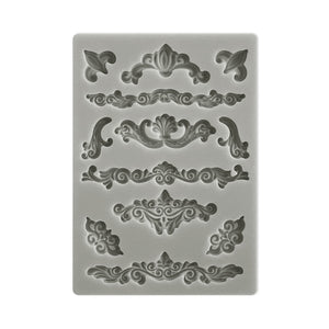 Stamperia Silicon Mould A6 - Sunflower Art: Corners & Embellishments