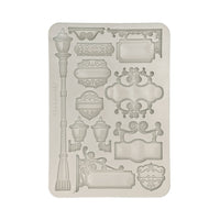 Stamperia Mould A5 - Art of Travelling - Plates