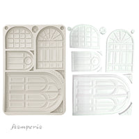 Stamperia Silicon Mould A5 -Masquerade - Windows