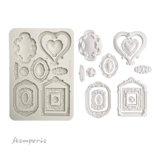 Stamperia Silicon Mould A5 - Timeless - Frames