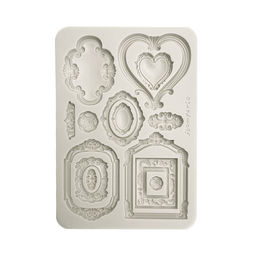 Stamperia Silicon Mould A5 - Timeless - Frames