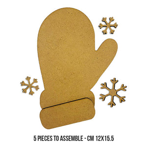 Stamperia Crafty Shapes - Gloves and Snowflakes