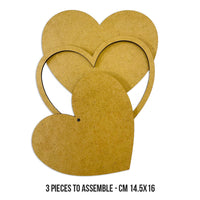 Stamperia Crafty Shapes - Hearts
