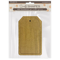 Stamperia Crafty Shapes - Rectangular Tag
