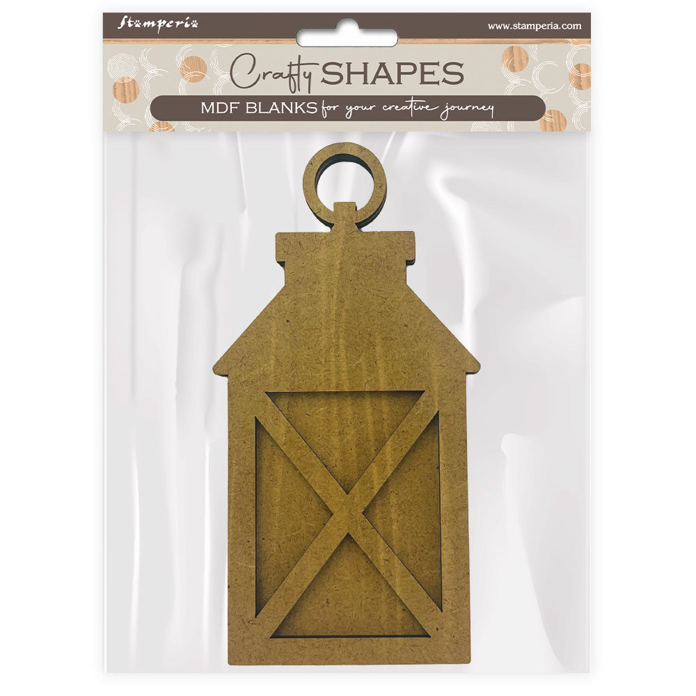 Stamperia Crafty Shapes - Golden Harmony - Lantern