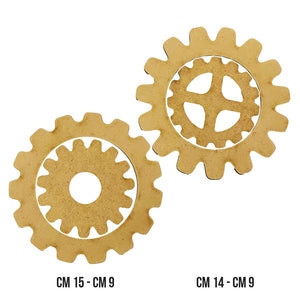 Stamperia Crafty Shapes - Master of Magic - Gears