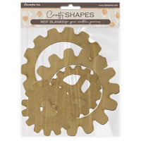 Stamperia Crafty Shapes - Master of Magic - Gears
