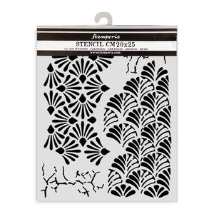 Stamperia Thick Stencil 20x25cm - Alterego - Mixed Patterns