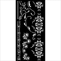 Stamperia Thick Stencil 12x25cm - Old Lace - Borders
