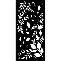 Stamperia Thick Stencil 12x25cm - Dewdrops - Big Leaves
