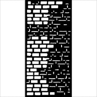 Stamperia Thick Stencil 12x25cm - Art of Travelling - Bricks