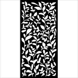 Stamperia Thick Stencil cm 12X25 - Create Happiness Secret Diary - Leaves Pattern