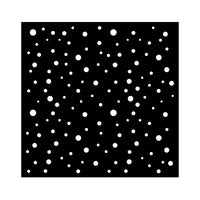 Stamperia Thick Stencil cm 18 x 18 - Classic Christmas - Dots Pattern
