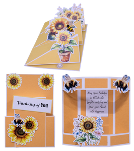My Happy Place Card Kit - Sunflower Fields A (Craft Alive Exclusive Release)