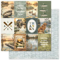 Paper Rose Basics Paper Collection 6x6 - Lakeside Memories