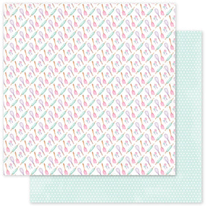 Paper Rose 12" x 12" Patterned Paper - Little Bakers Patterns E