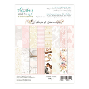 Mintay Paper Pad 6" x 8" - Add-On Paper: Always & Forever