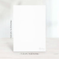 Mintay Basic - Greeting Card Base White