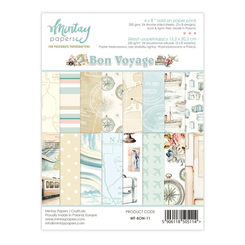 Mintay Patterned Paper Pad 6