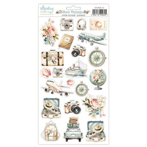 Mintay Paper Stickers Elements - Bon Voyage