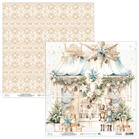 Mintay Patterned Paper - Christmas Blessings - 02 - 12"x 12"
