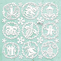 Mintay Chipboard 12" x 12" - Xmas Decors