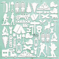 Mintay Chipboard 12" x 12" - Outdoor Life