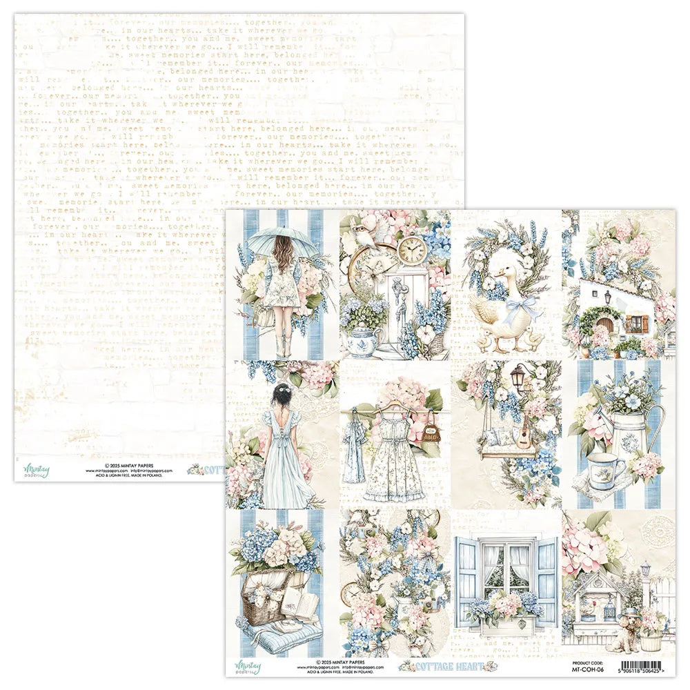 Mintay Patterned Paper 12