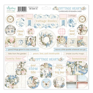 Mintay Chipboard Ephemera - Cottage Heart 14