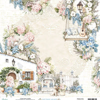 Mintay Patterned Paper 12"x12" - Cottage Heart 01
