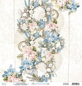 Mintay Patterned Paper 12"x12" - Cottage Heart 02