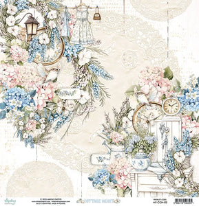 Mintay Patterned Paper 12"x12" - Cottage Heart 03
