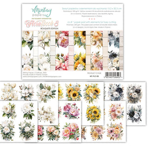 Mintay Booklet 6" x 8" - Flora 08