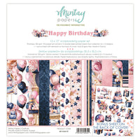 Mintay Paper Pack 12" x 12" - Happy Birthday
